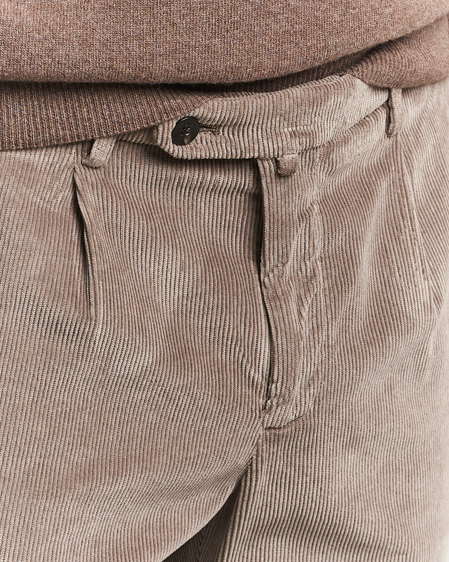 Herren | Hosen | Briglia 1949 | Easy Fit Corduroy Trousers Taupe