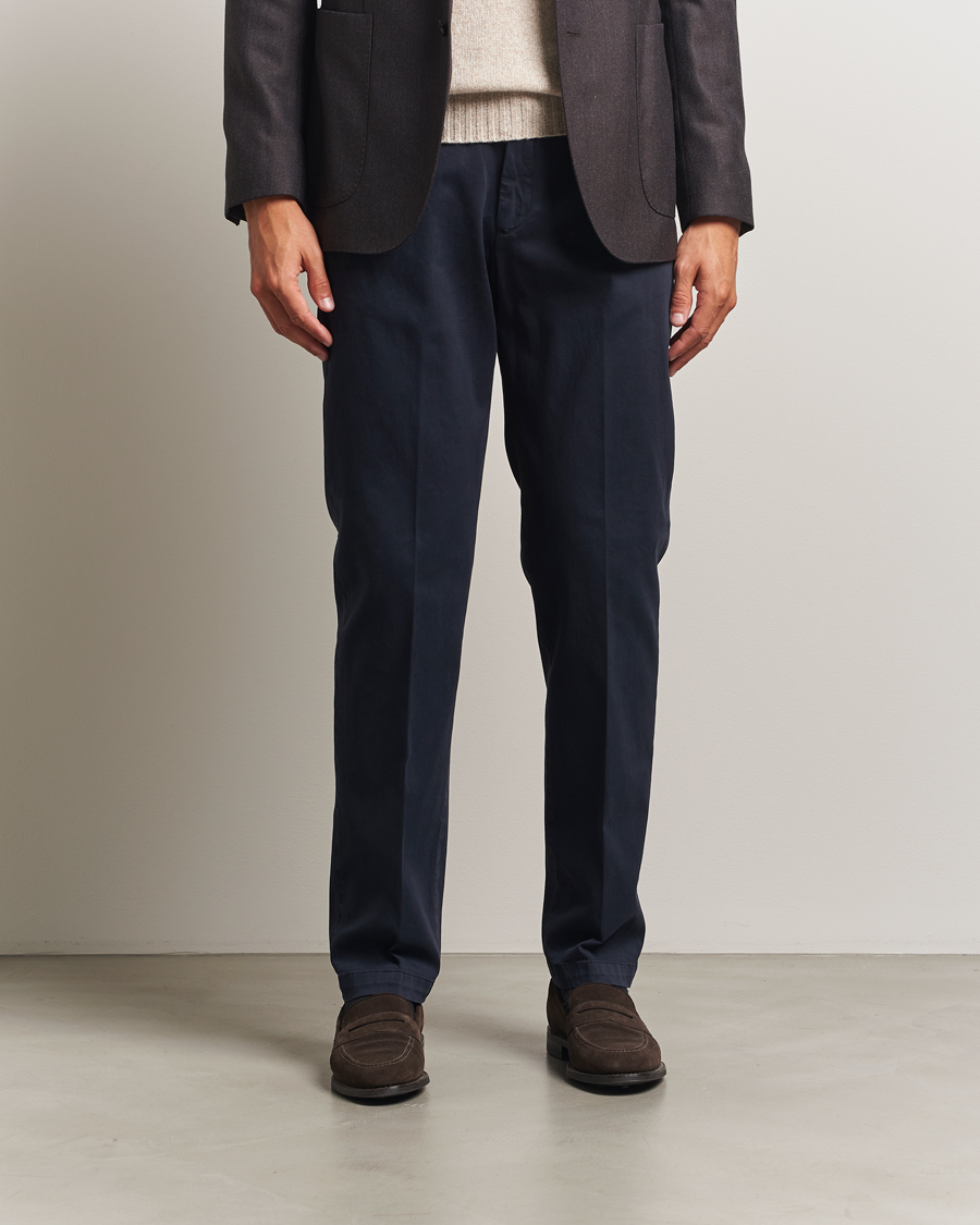 Herren | Hosen | Briglia 1949 | Soho Tailored Easy Fit Chino Navy