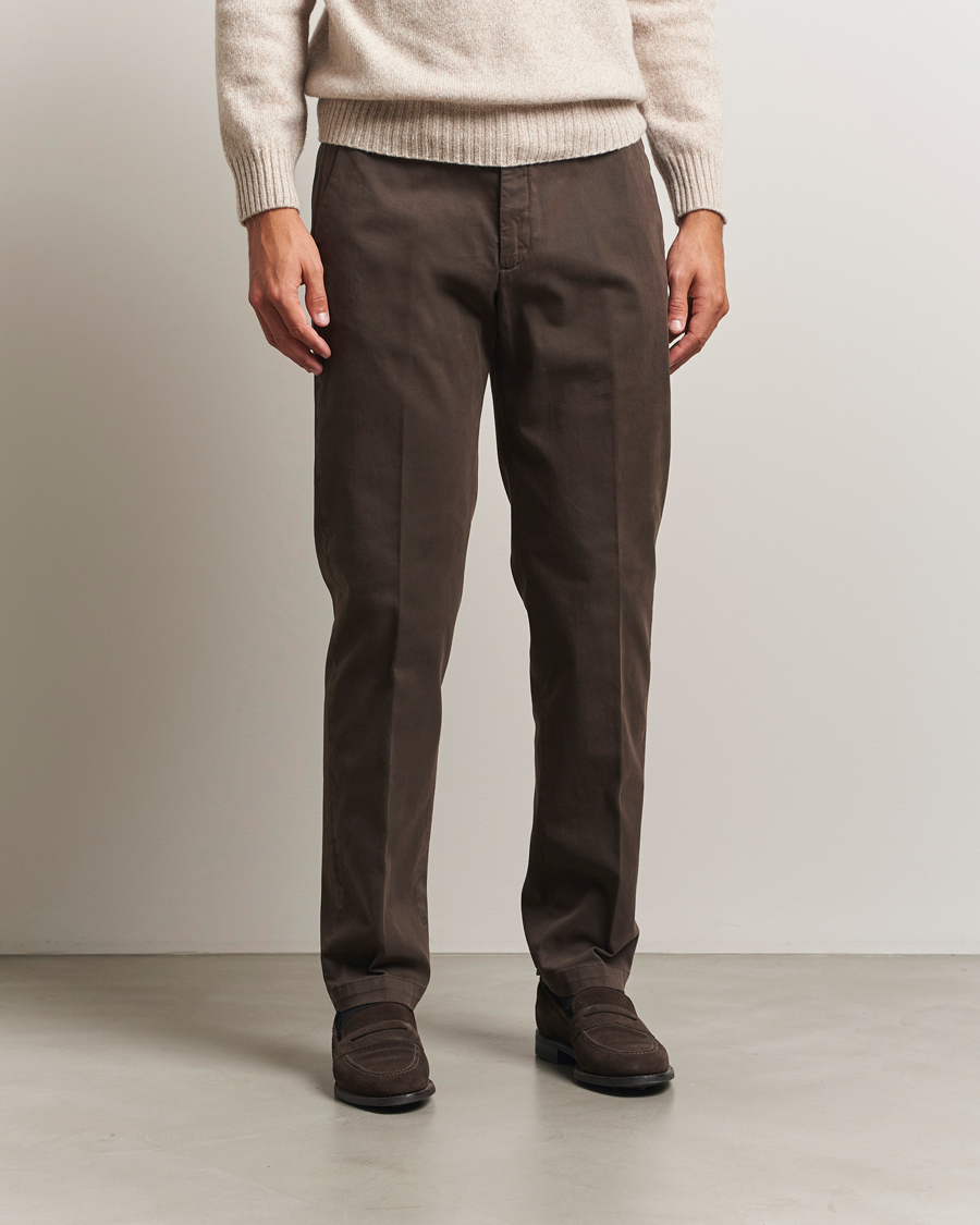 Herren | Hosen | Briglia 1949 | Soho Tailored Easy Fit Chino Brown