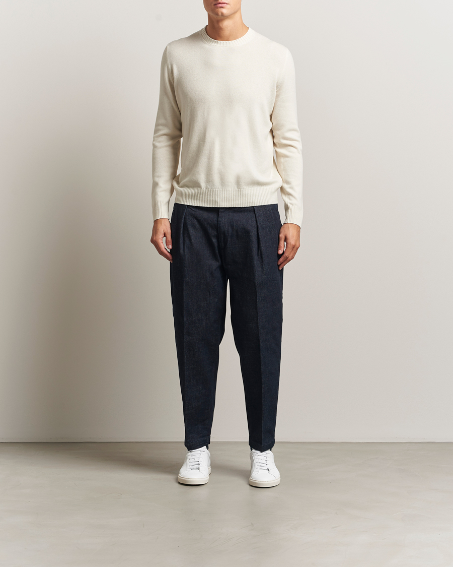 Herren | Hosen | Briglia 1949 | Portobello Loose Fit Denim Trousers Dark Blue