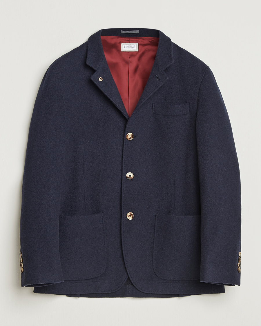 Herren | Jacken | Brunello Cucinelli | Cashmere City Jacket Navy