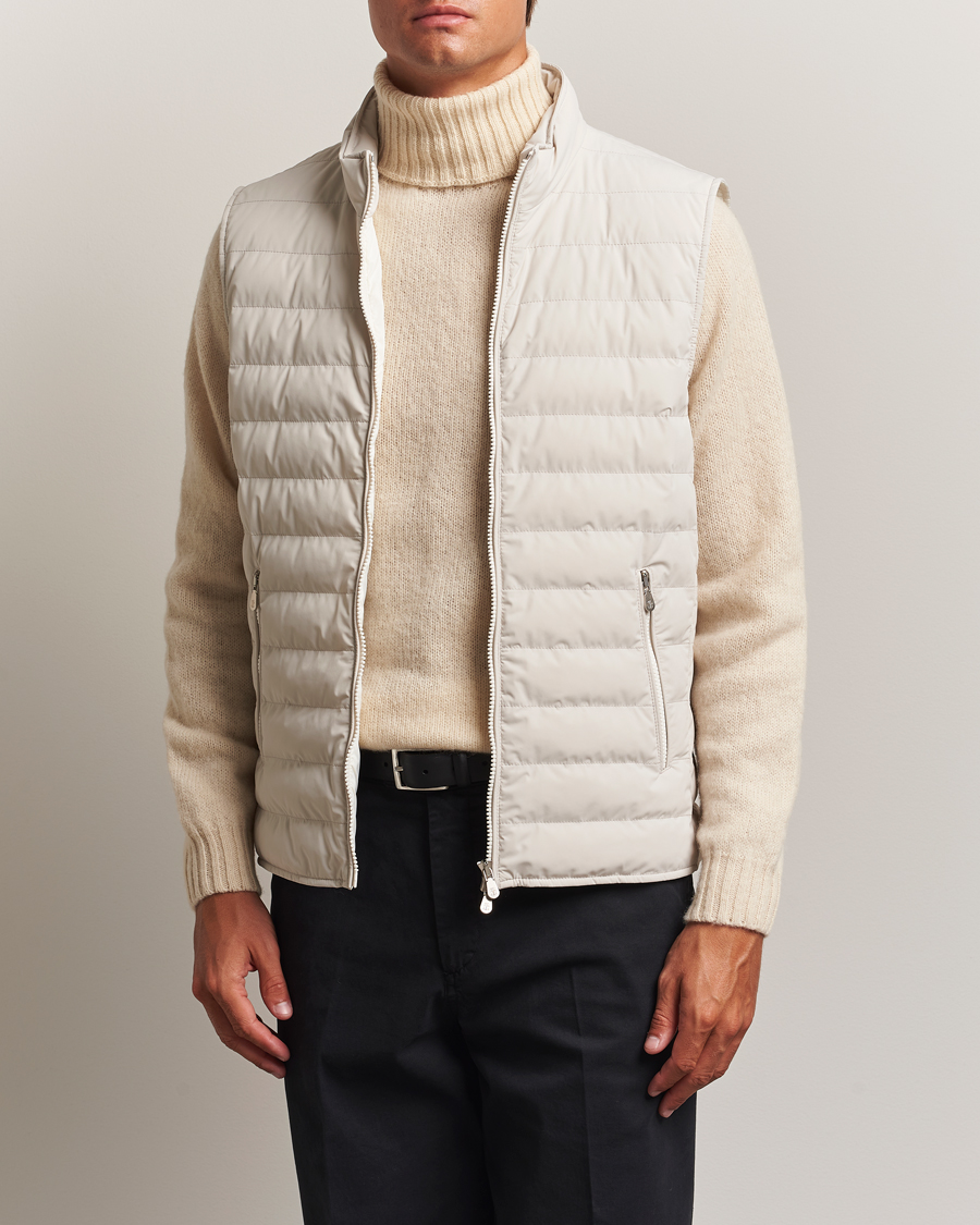 Herren | Westen | Brunello Cucinelli | Nylon Gilet Light Beige
