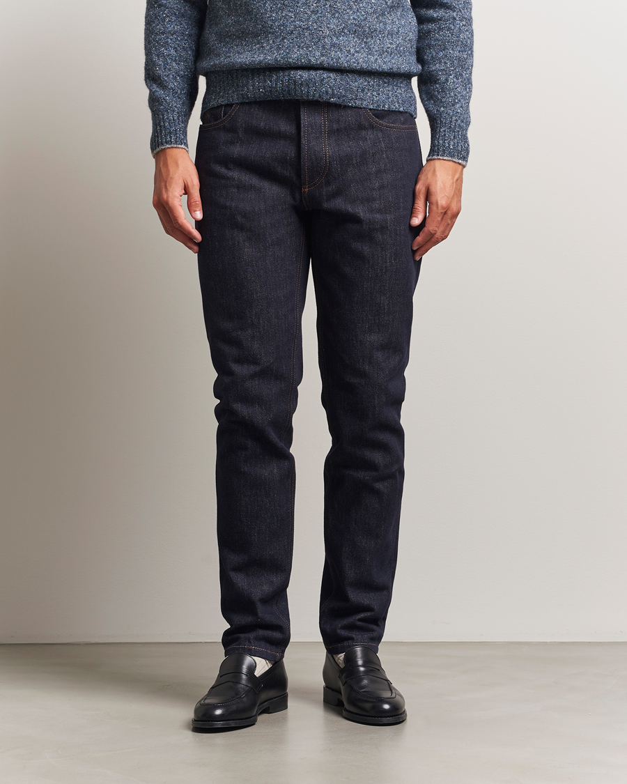 Herren | Jeans | Brunello Cucinelli | Traditional Fit Jeans Dark Indigo