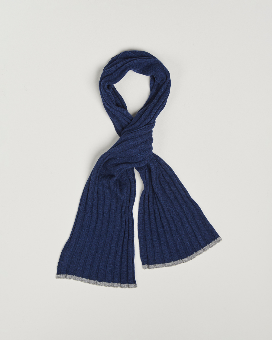 Herren | Schals | Brunello Cucinelli | Wool/Cashmere Scarf Navy