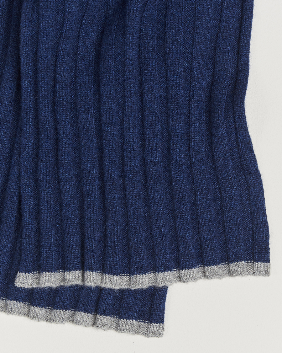 Herren | Schals | Brunello Cucinelli | Wool/Cashmere Scarf Navy