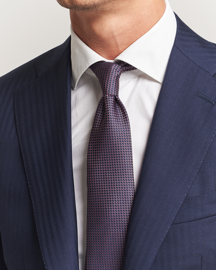 Herren | Krawatten | Canali | 5-Fold Silk Tie Pink