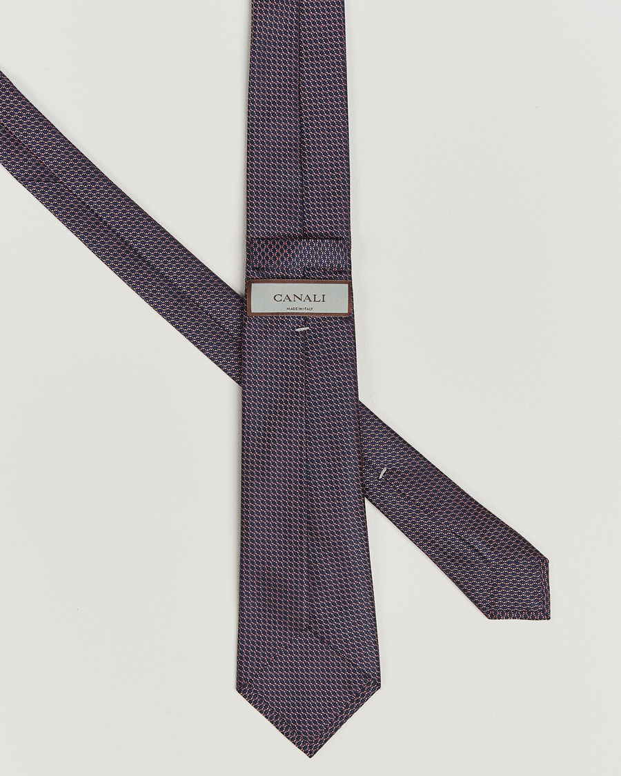 Herren | Krawatten | Canali | 5-Fold Silk Tie Pink