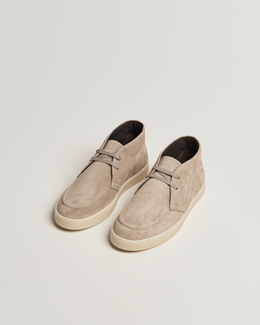 Herren | Boots | Canali | Chukka Boots Beige Suede