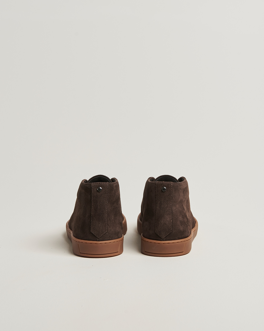 Herren | Boots | Canali | Chukka Boots Dark Brown Suede