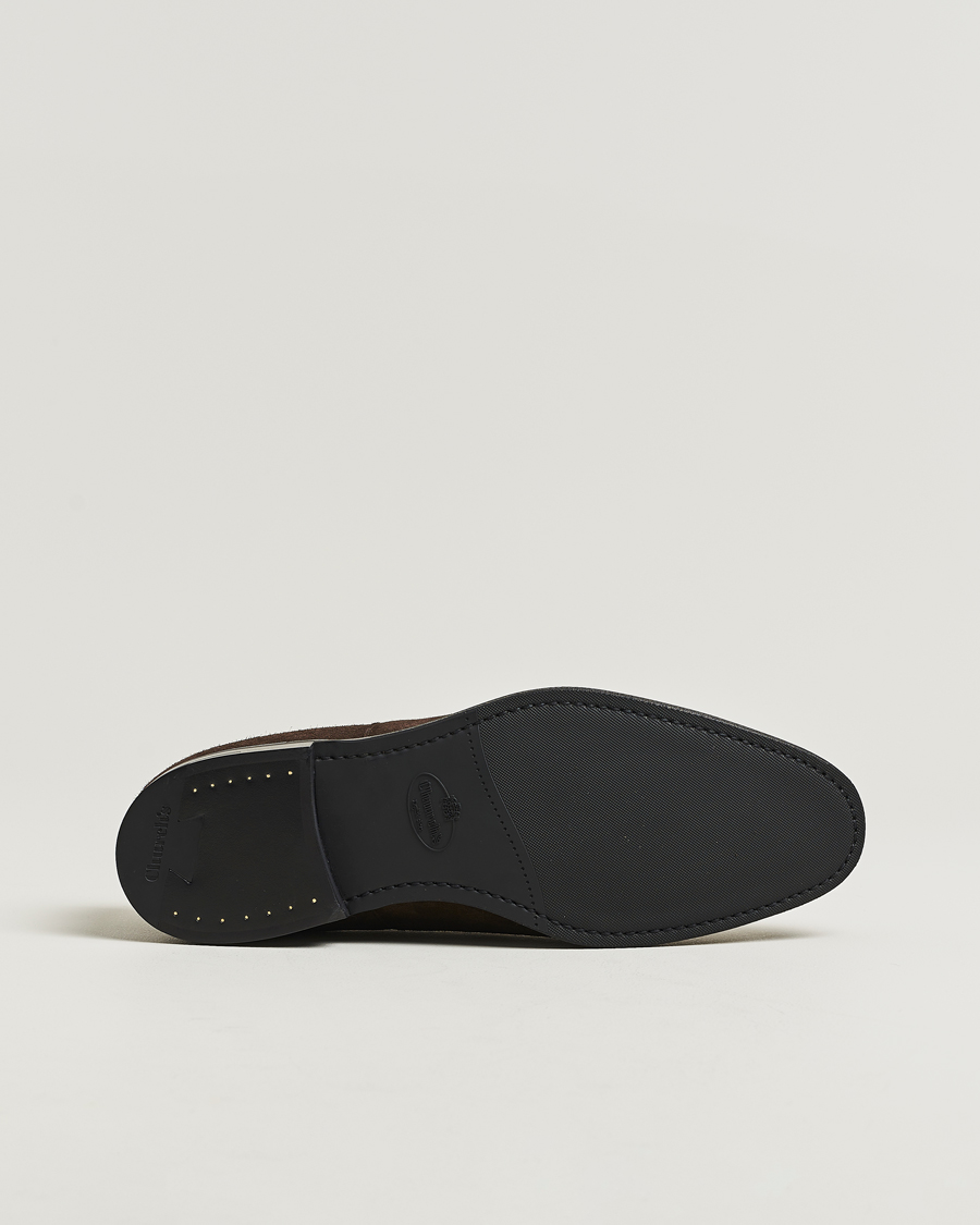 Herren | Oxford | Church's | Consul Suede Oxford Dark Brown