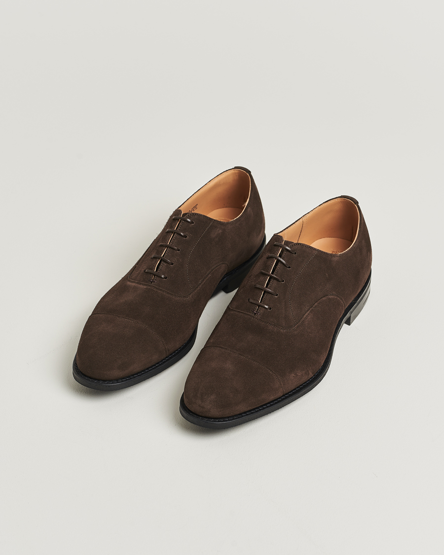 Herren | Oxford | Church's | Consul Suede Oxford Dark Brown