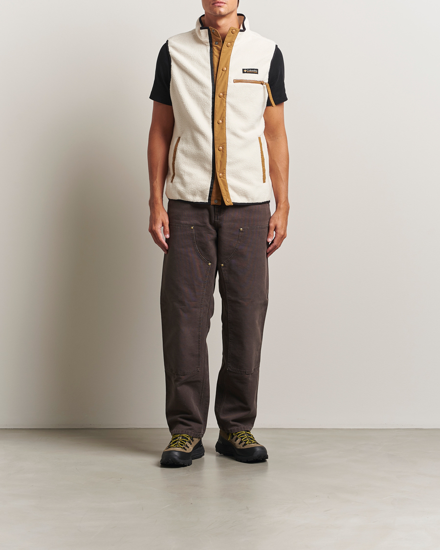 Herren | Westen | Columbia | Helvetia Half Snap Fleece Vest Chalk