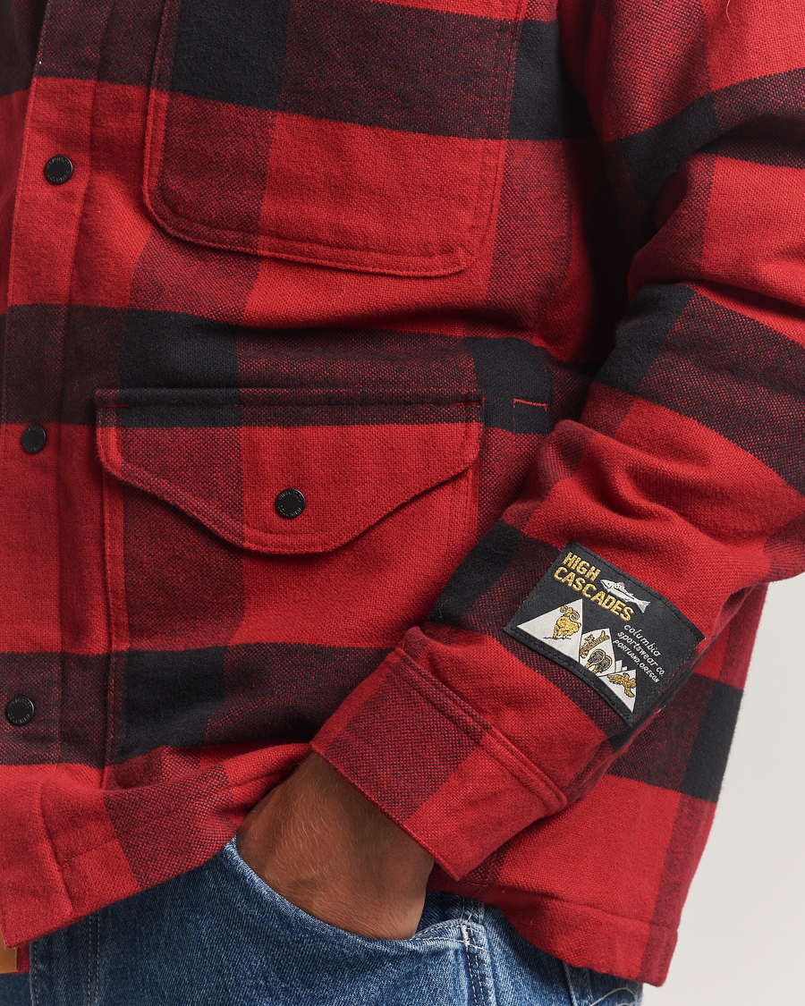 Herren | Hemden | Columbia | High Cascades Shirt Jacket Red