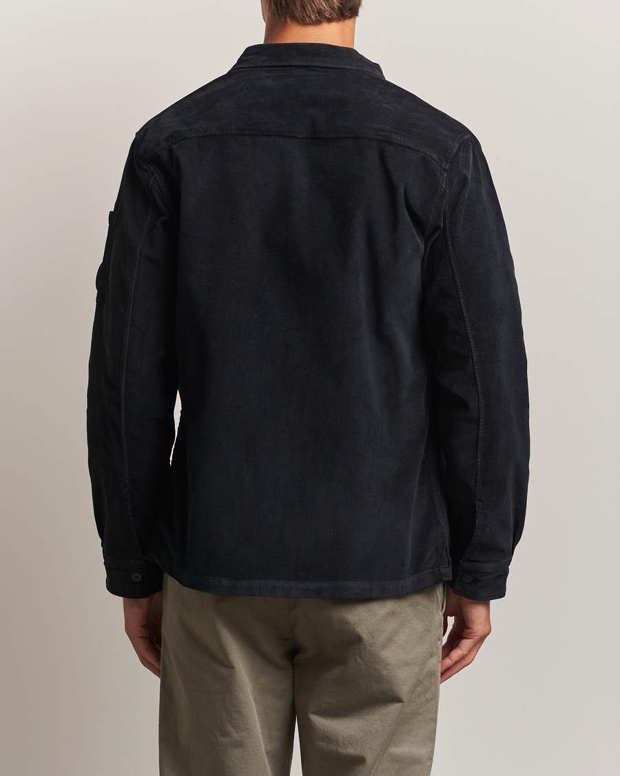 Herren | Hemden | C.P. Company | Corduroy Lens Overshirt Black
