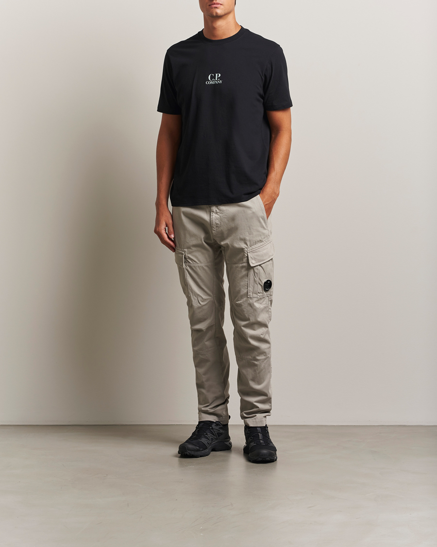 Herren | Hosen | C.P. Company | Stretch Satin Lens Cargo Pants Grey