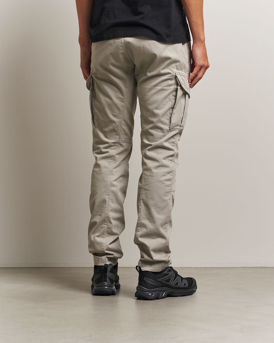 Herren | Hosen | C.P. Company | Stretch Satin Lens Cargo Pants Grey