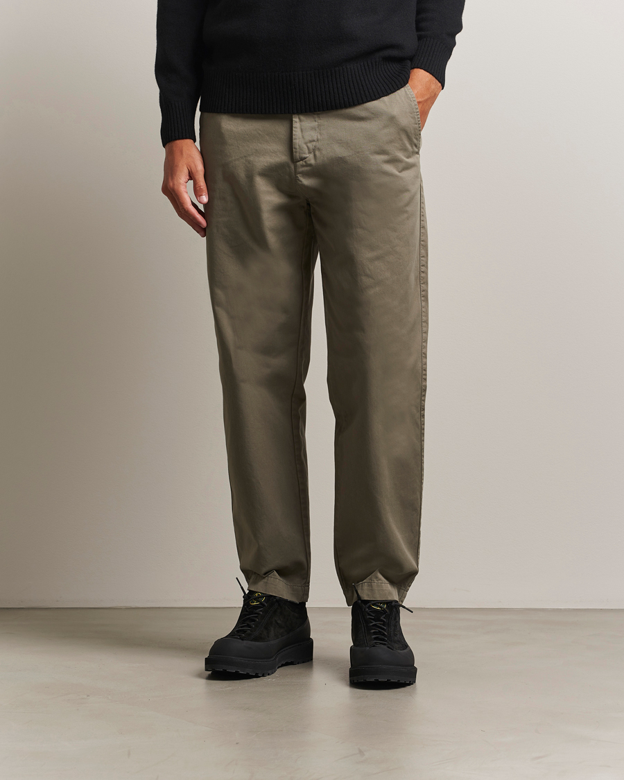 Herren | Hosen | C.P. Company | Cotton Gabardine Chino Grey