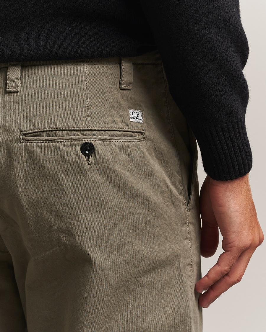 Herren | Hosen | C.P. Company | Cotton Gabardine Chino Grey