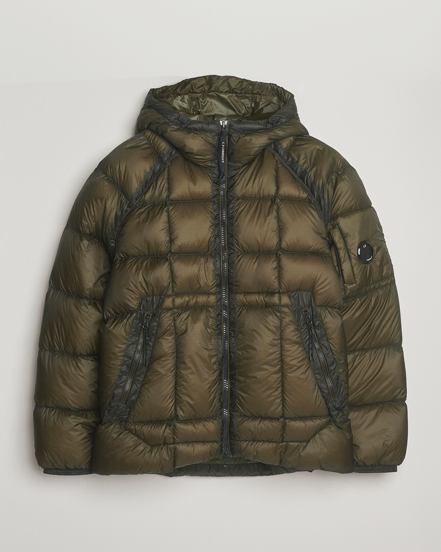 Herren | Jacken | C.P. Company | DD Shell Padded Hood Jacket Dark Green