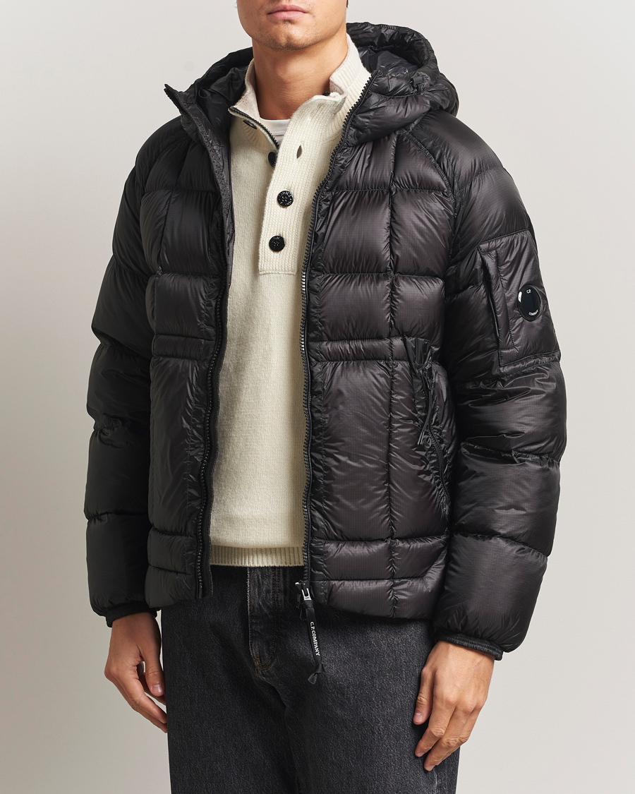 Herren | Jacken | C.P. Company | DD Shell Padded Hood Jacket Black
