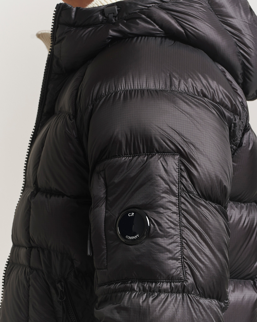 Herren | Jacken | C.P. Company | DD Shell Padded Hood Jacket Black