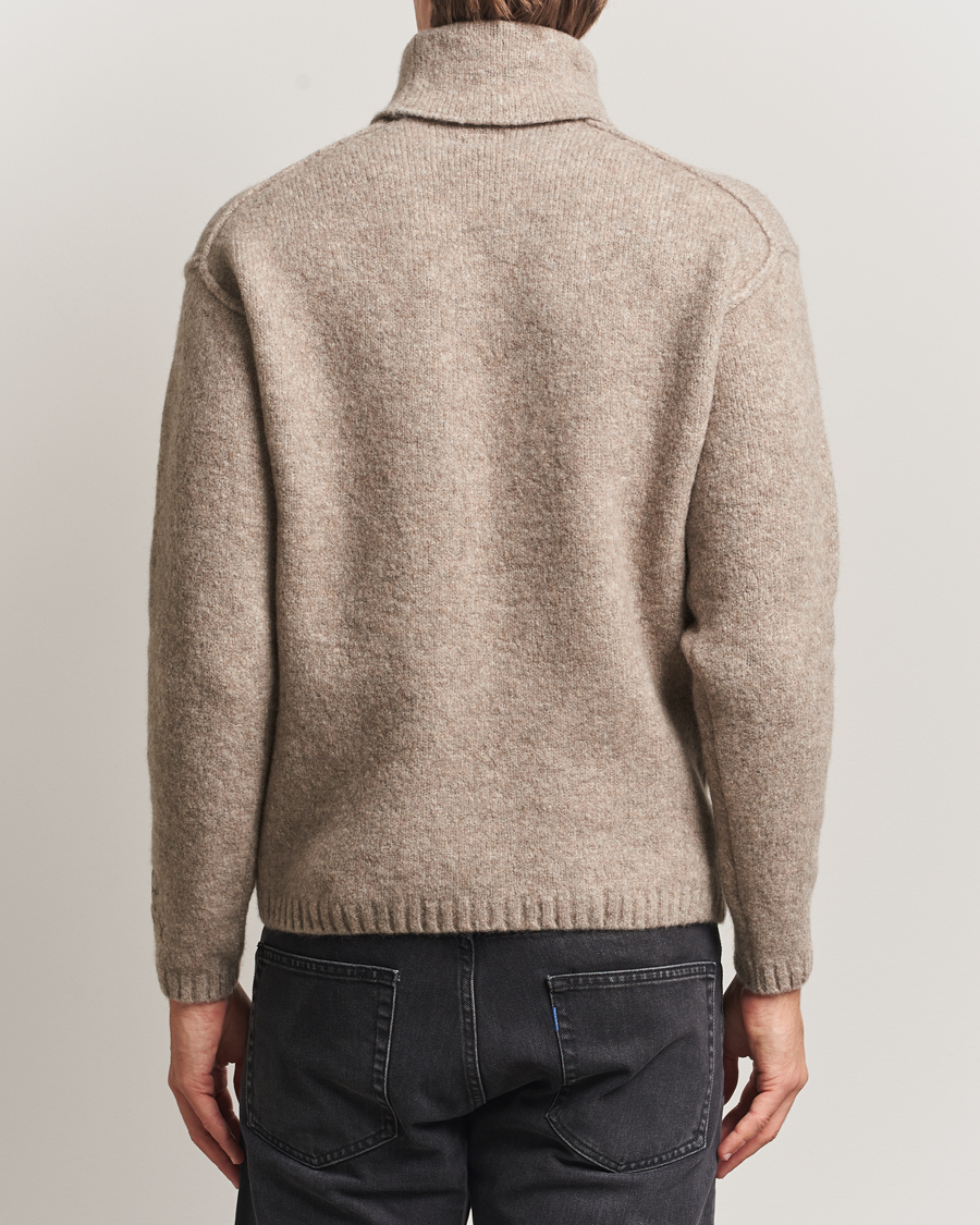 Herren | Pullover | C.P. Company | Merino Extra Fine Knitted Polo Taupe