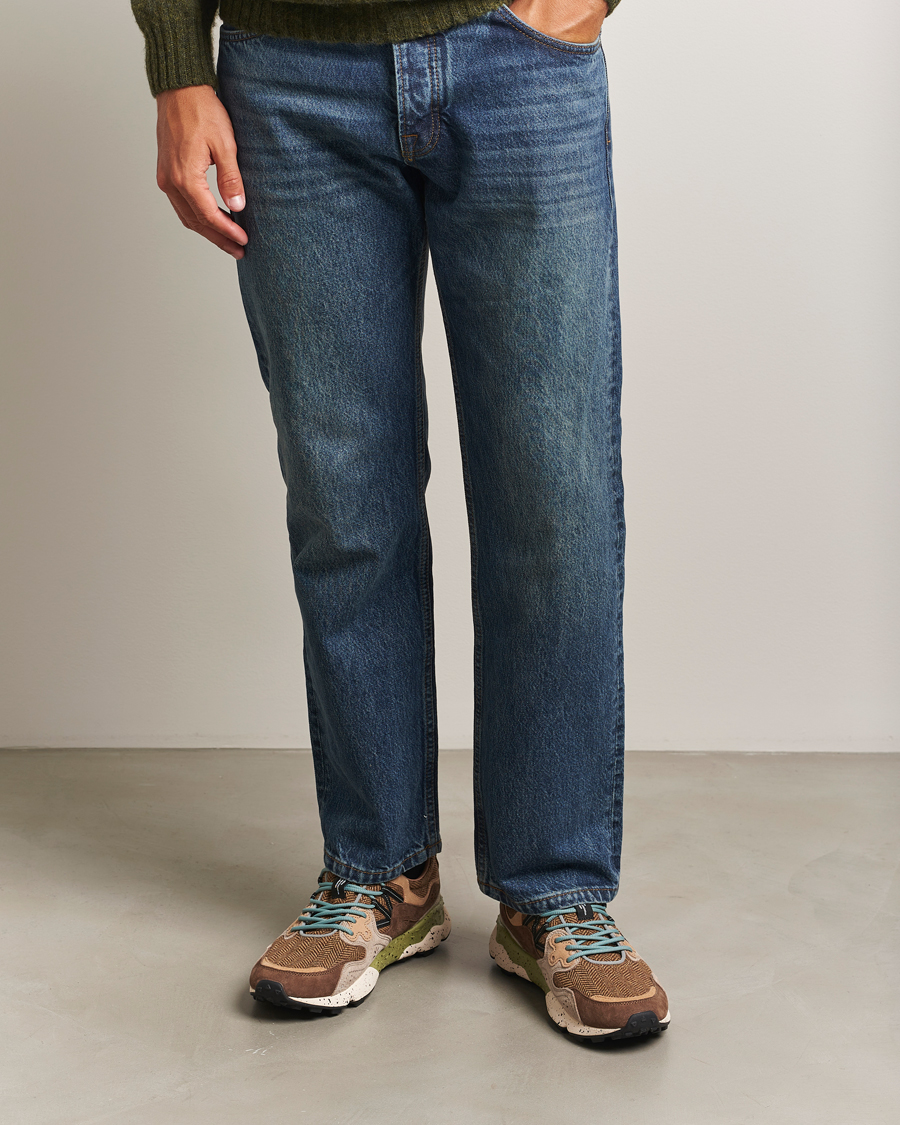 Herren | Sneaker | Flower Mountain | Yamano 3 Suede/Tweed Wool Sneaker Brown