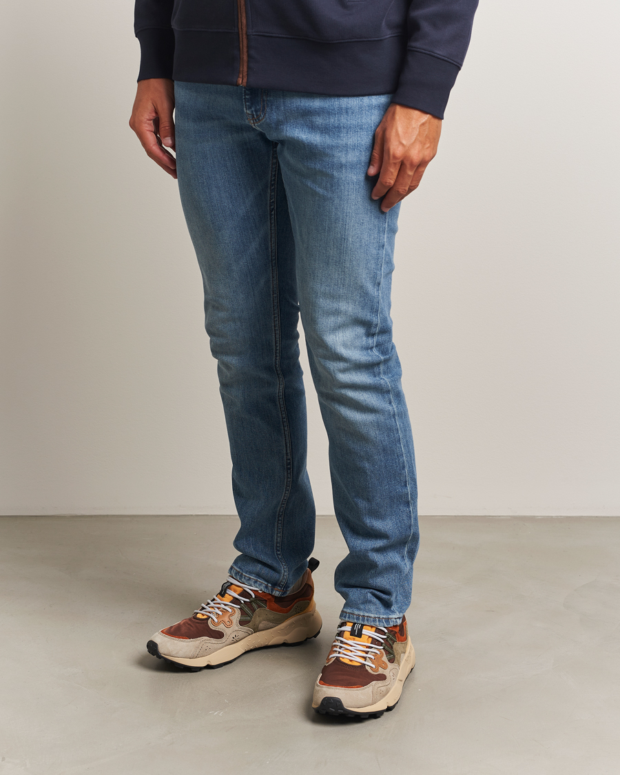 Herren | Sneaker | Flower Mountain | Yamano 3 Suede/Nylon Sneaker Olive