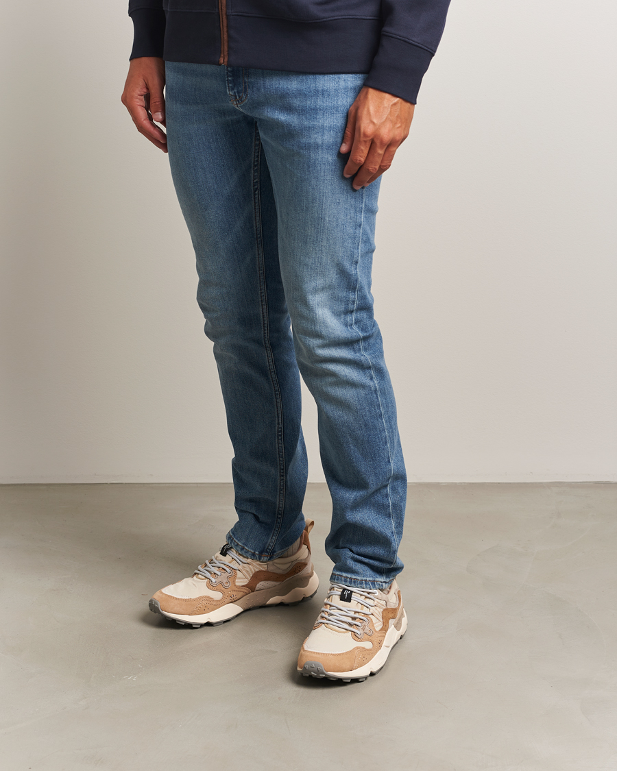 Herren | Sneaker | Flower Mountain | Yamano 3 Suede/Nylon Sneaker Brown/Beige