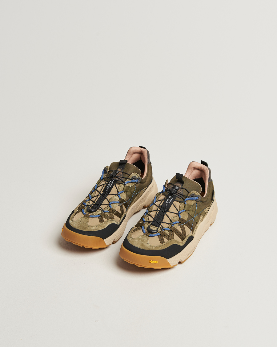 Herren | Sneaker | Flower Mountain | Iwano 2 Suede/Nylon Trail Sneaker Olive