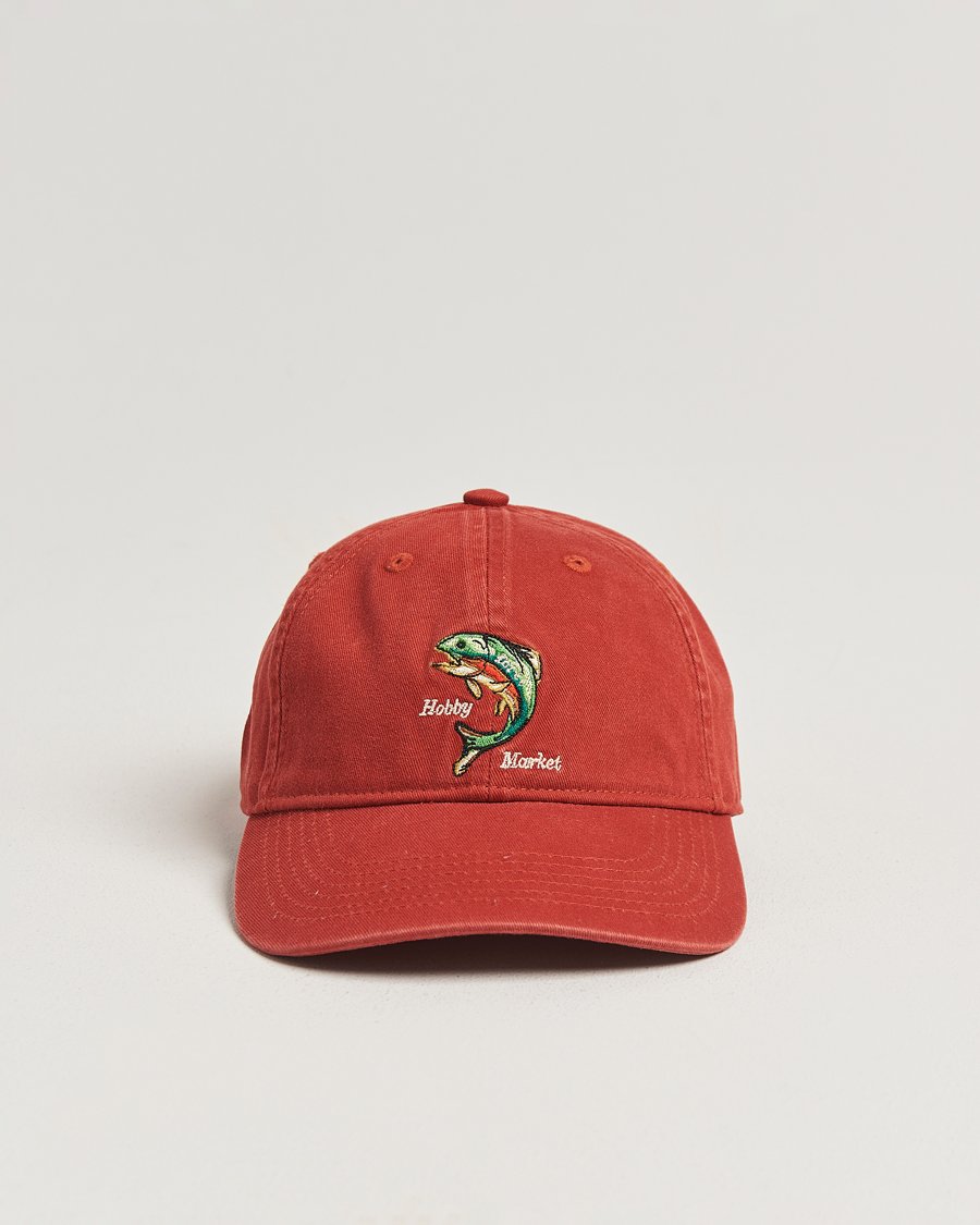 Herren | Hüte & Mützen | Forét | Catch Washed Cap Red