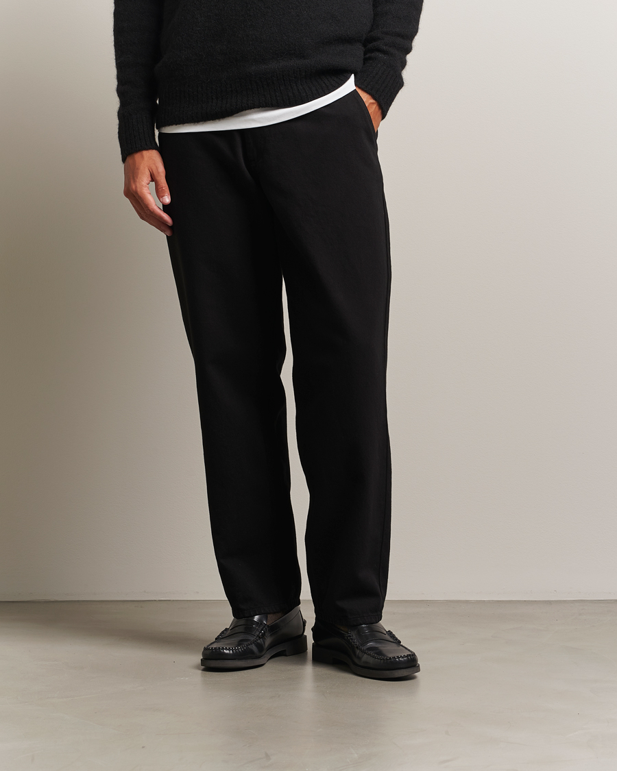 Herren | Hosen | Forét | Clay Twill Pants Black