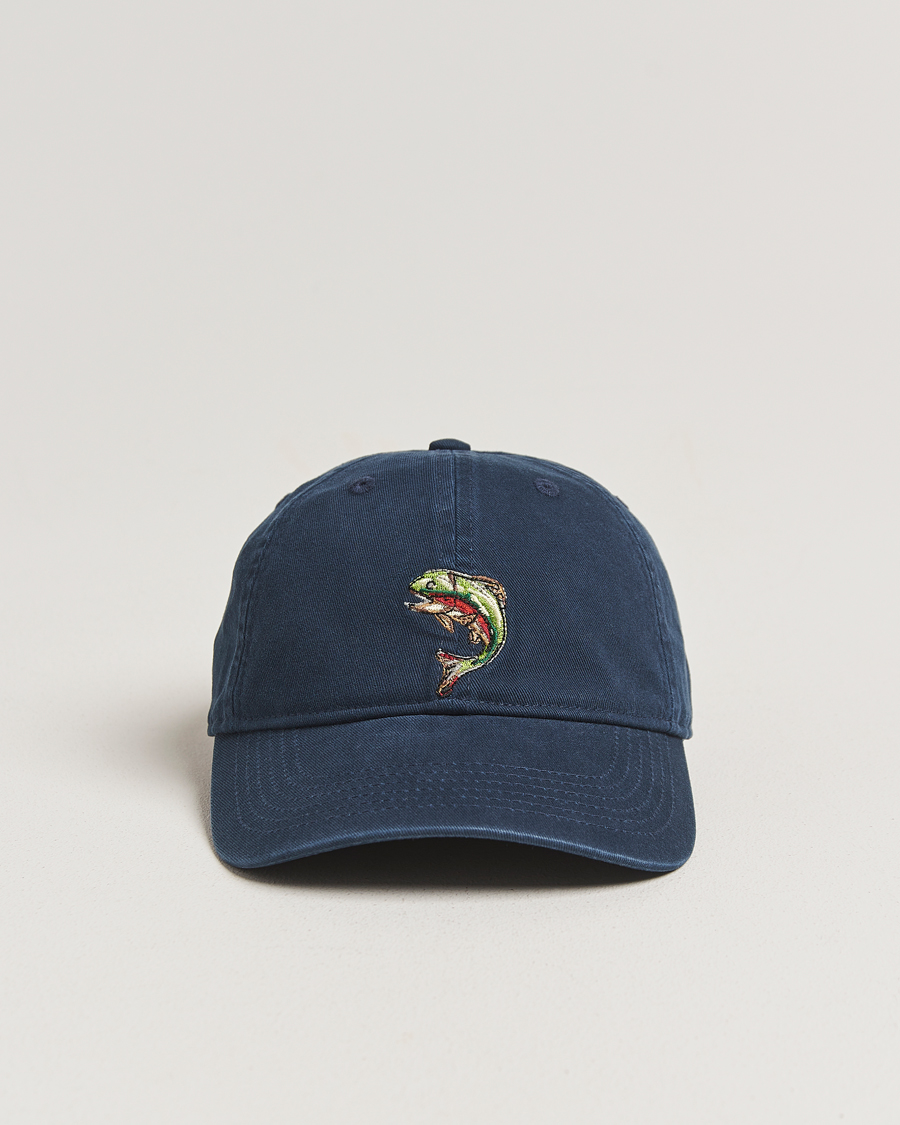 Herren | Hüte & Mützen | Forét | Fish Washed Cap Navy