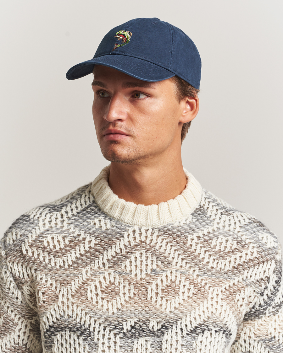 Herren | Hüte & Mützen | Forét | Fish Washed Cap Navy
