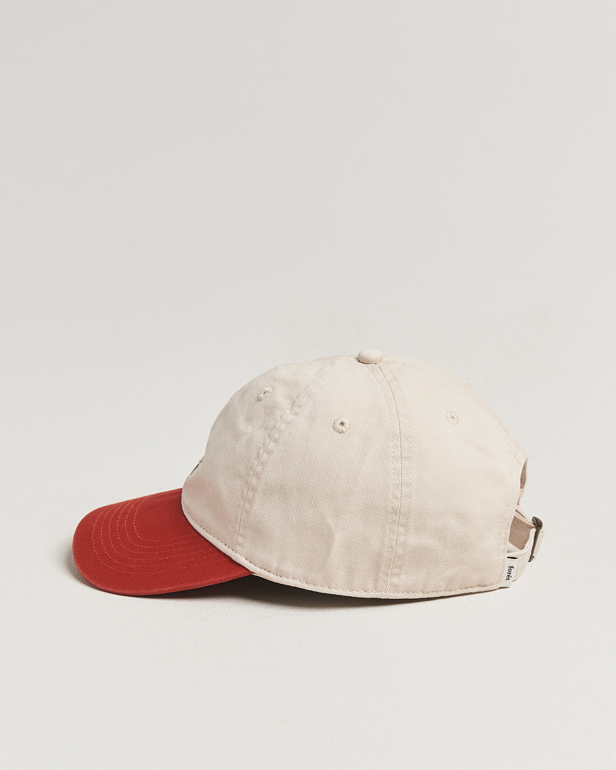 Herren | Hüte & Mützen | Forét | Hawk Washed 2-Tone Cap Cloud/Red