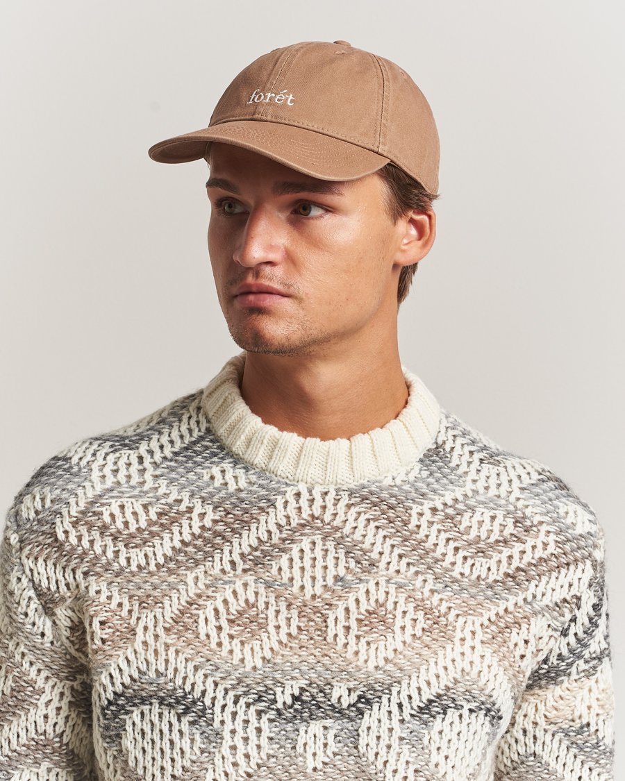 Herren | Hüte & Mützen | Forét | Hawk Washed Cap Burnt Khaki