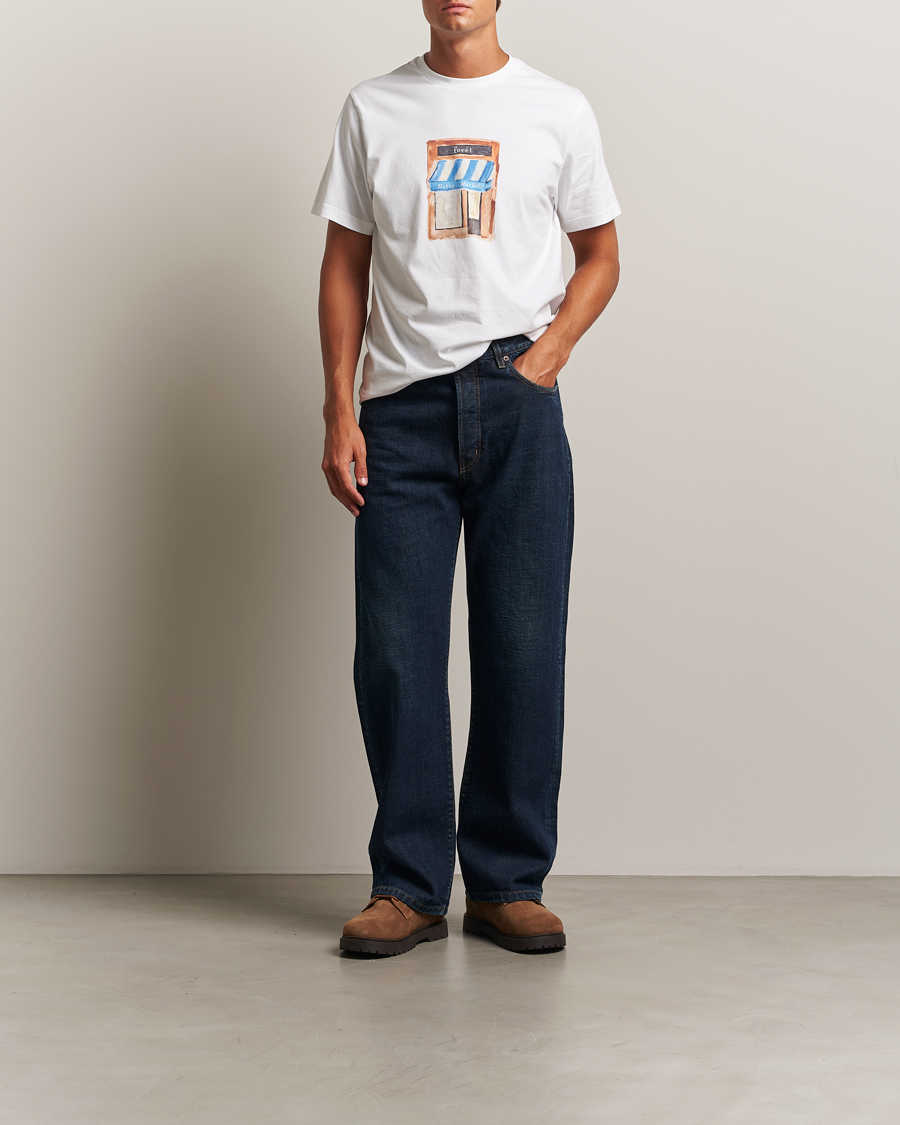 Herren | T-Shirts | Forét | Market T-Shirt White
