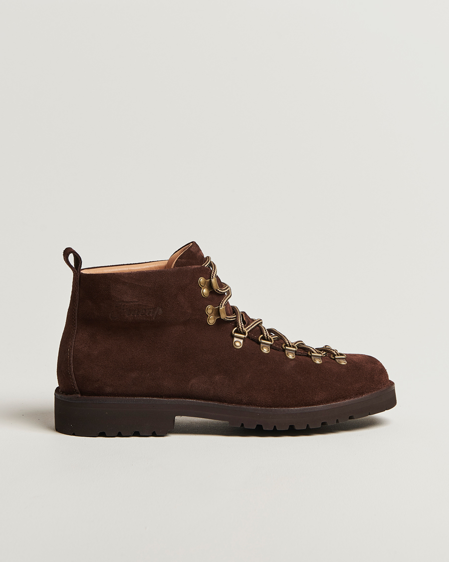 Herren | Boots | Fracap | M120 Suede Boot Brown