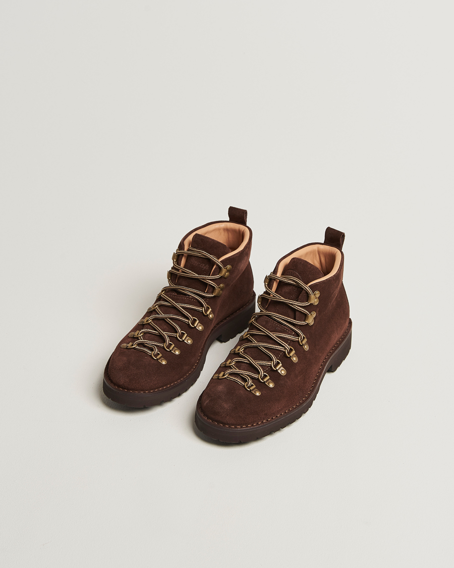Herren | Boots | Fracap | M120 Suede Boot Brown