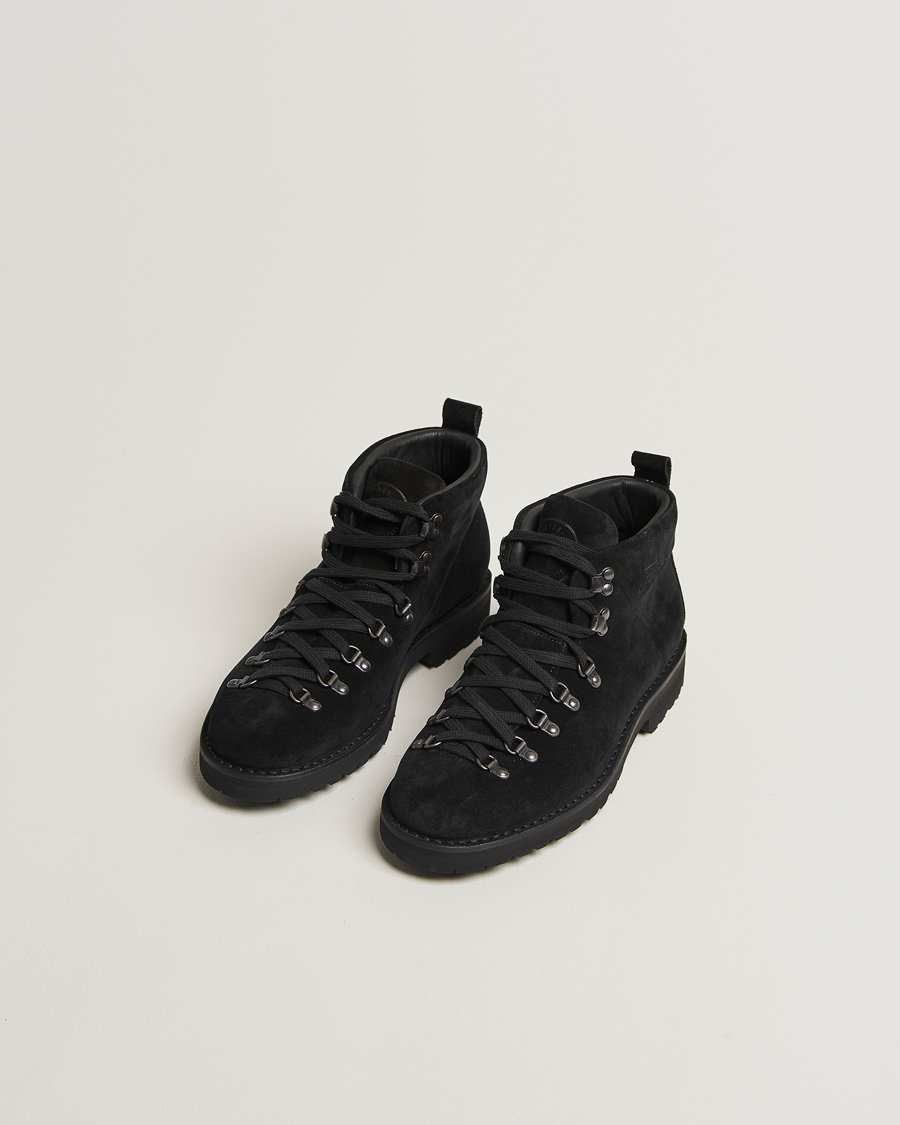 Herren | Boots | Fracap | M120 Suede Boot Black