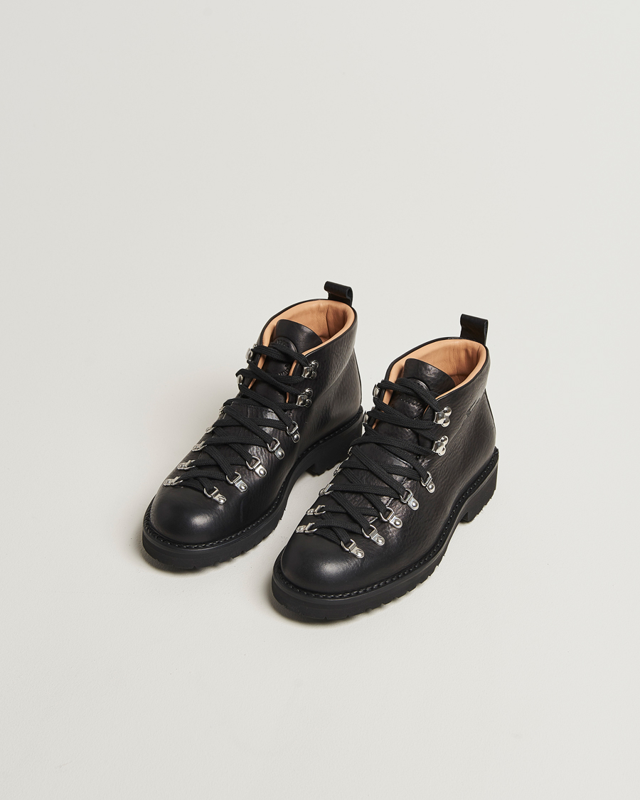 Herren | Boots | Fracap | M120 Grained Leather Boot Black