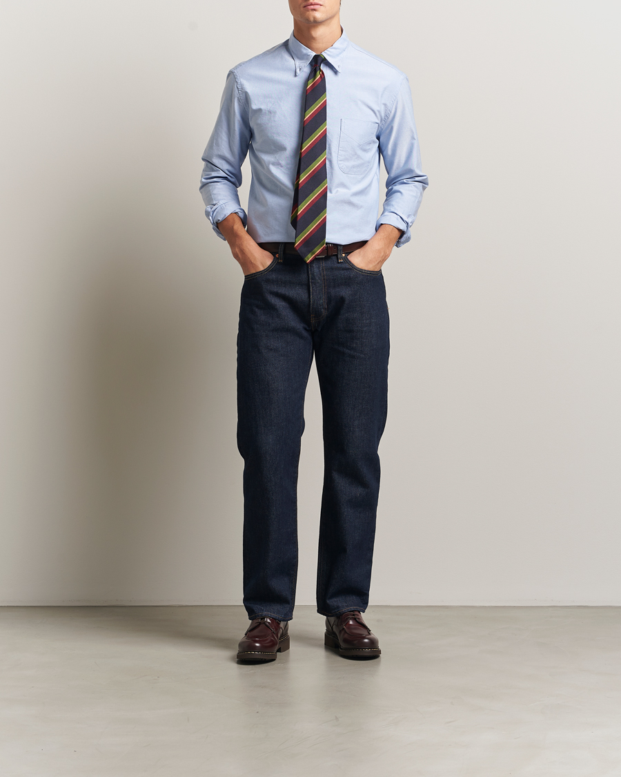 Herren | Hemden | Gitman Vintage | Oxford Button Down Shirt Light Blue