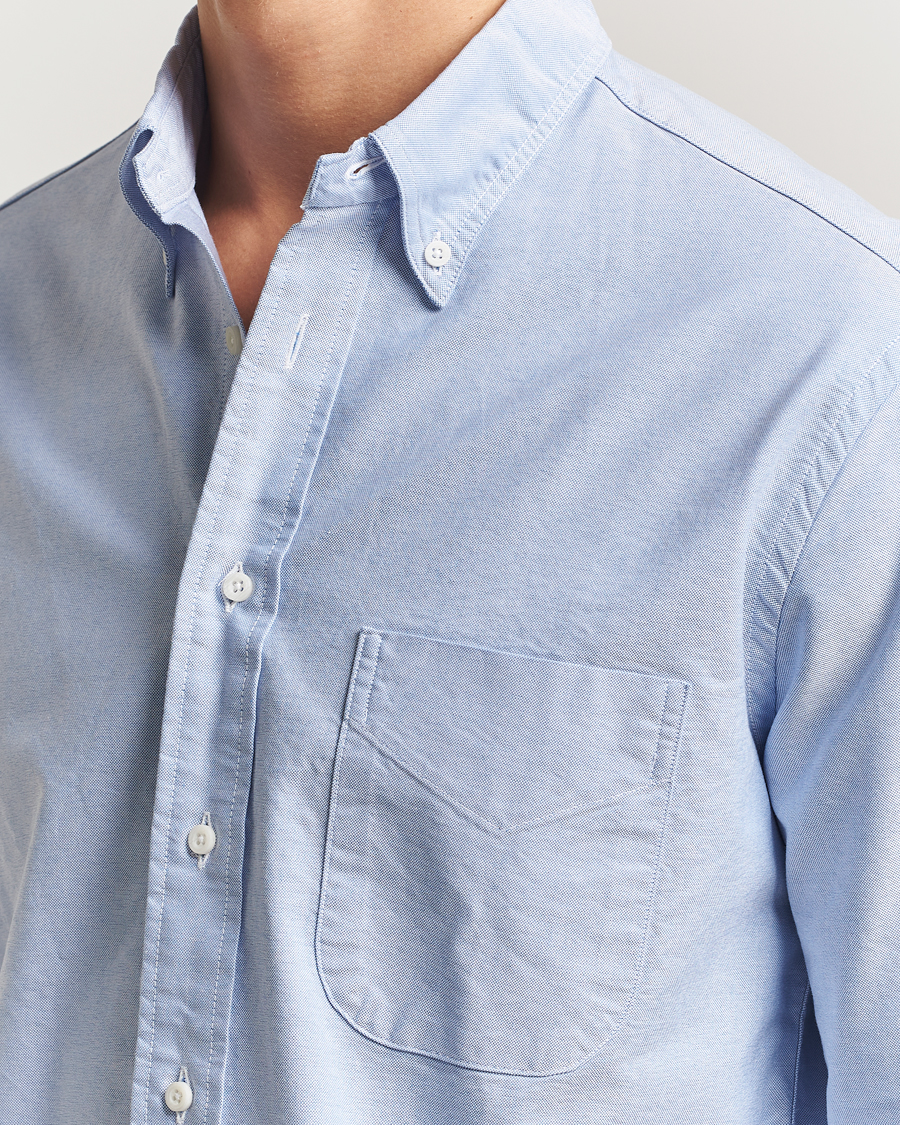 Herren | Hemden | Gitman Vintage | Oxford Button Down Shirt Light Blue