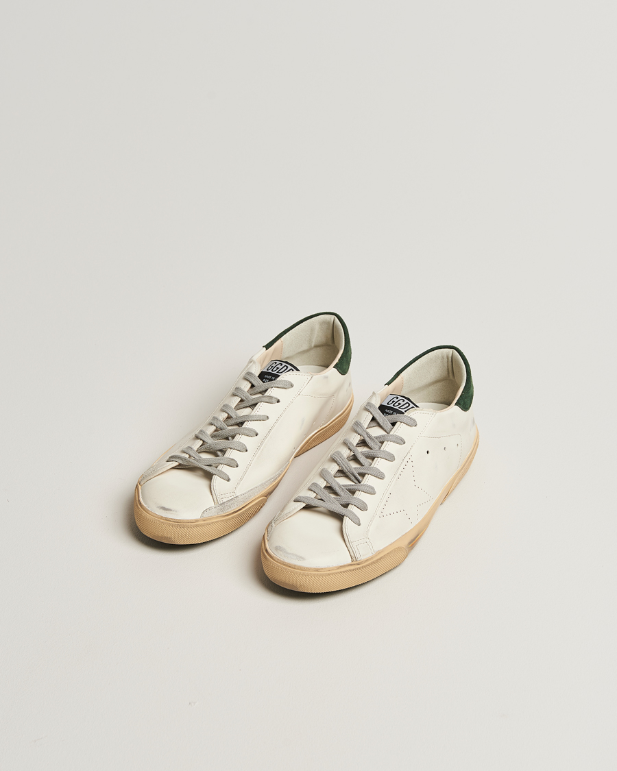 Herren | Sneaker | Golden Goose | Super-Star Sneakers White/Green