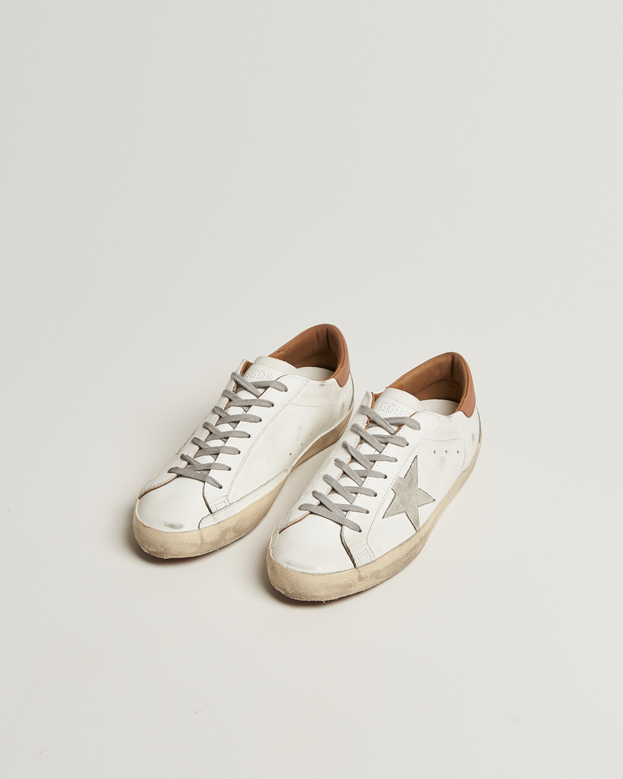 Herren | Sneaker | Golden Goose | Super-Star Sneakers White/Light Brown