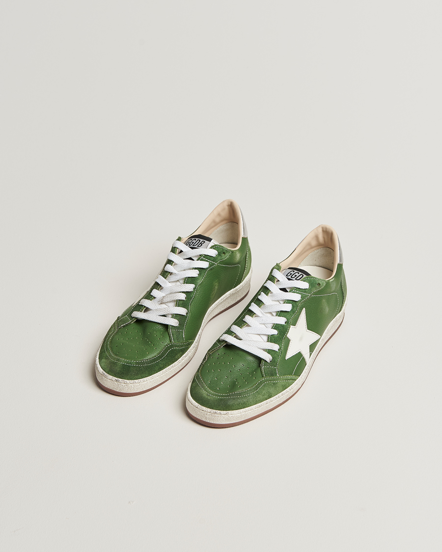 Herren | Sneaker | Golden Goose | Ball Star Sneakers Green/White