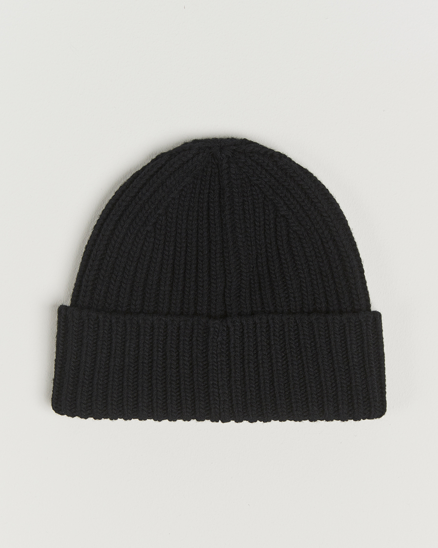 Herren | Mützen | Golden Goose | Rib Wool Beanie Black