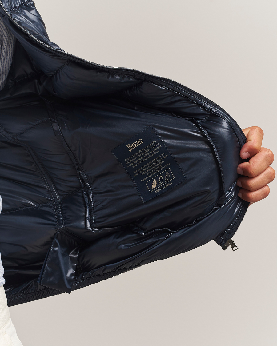 Herren | Jacken | Herno | Piumino Nylon Bomber Navy