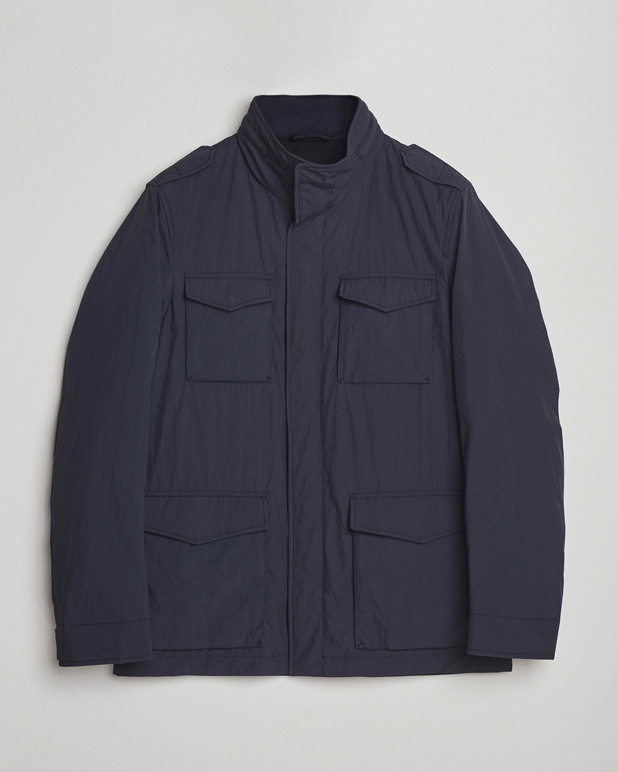Herren | Jacken | Herno | Soft Nylon Field Jacket Navy