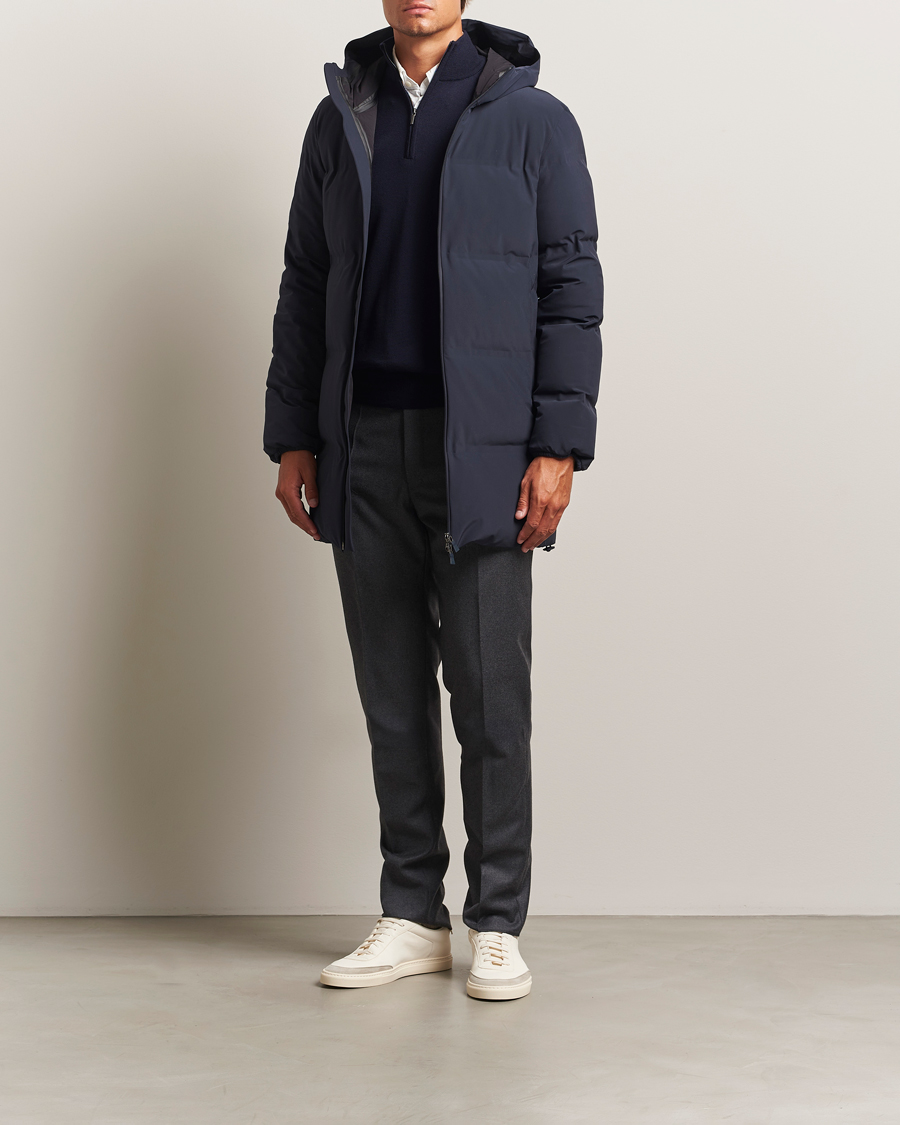 Herren | Jacken | Herno | Waterproof Stretch Down Parka Navy